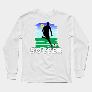 Soccer player Long Sleeve T-Shirt